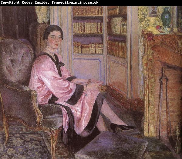 Edouard Vuillard Mrs. Henry portrait
